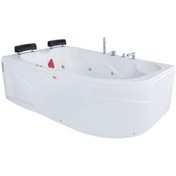 تصویر وان و جکوزی دو نفره فارس وان مدل Karen سایز ۱۷۵*۱۲۰*۶۰ 