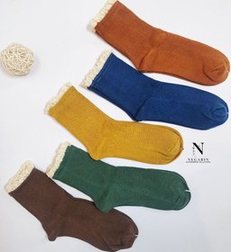 تصویر جوراب پک رنگی 