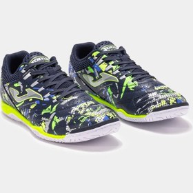 تصویر کفش فوتسال مردانه ماکسیما 2433 جوما - 4 JOMA MAXIMA 2433 NAVY LEMON FLUOR I