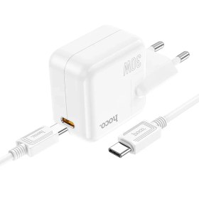 تصویر شارژر 30 وات هوکو مدل C112A HOCO C112A USB 30W Fast Charging Wall Charger