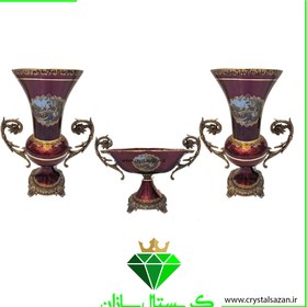 تصویر سه تیکه کریستال CS1754 کریستال سازان 