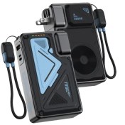 تصویر پاور بانک پاورولوژی مدل PPBMH104BK ظرفیت  20000 میلی امپر ساعت Powerology PPBMH104BK 20000mAh Power Bank