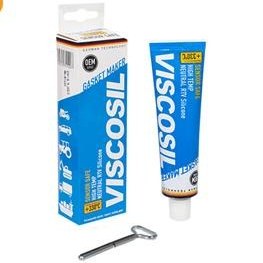 تصویر چسب واشر ساز طوسی تیره کاسپین (دقیق شیمی) مدل VISCOSIL GASKET MAKER جسب واشرساز کاسپین مدل VISCOSIL GASKET MAKER