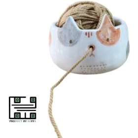 تصویر جا کاموایی سرامیکی کتی 