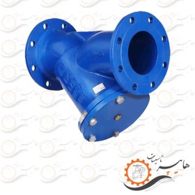 تصویر شیر صافی تیپ Y چدنی PN16 میراب Y-type cast iron strainer valve PN16