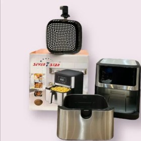 تصویر سرخ کن ۸ لیتر سون استار Seven Star اصل مدل -20977SAR Sion Star 8 liter deep fryer, original model -20977SAR