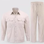 تصویر کت و شلوار نخی ZHCWT کت و شلوار مردانه برقی تابستانی با ابزار نازک کت سفارشی لباس محافظ کار زنانه (رنگ: C، اندازه: 175/XL) 