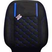 تصویر روکش صندلی پارچه ای خودرو سوشیانت مدل دیسکی مناسب برای پراید 132 
