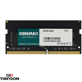 تصویر رم لپ تاپ (16GB*1) 16 گیگابایت Kingmax مدل KM-SD4-3200-16GS 