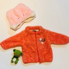 تصویر ژاکت خزدار بچه‌گانه Lupilu سایز ۲تا۶ماه 