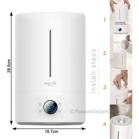 تصویر دستگاه رطوبت ساز و بخور سرد مدل F628S شیائومی Xiaomi Deerma F628S Humidifier