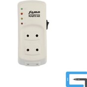 تصویر محافظ ولتاژ مهیار مدل MH3D سه خانه 
