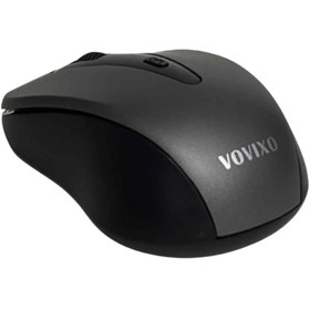 تصویر ماوس بی‌سیم وویکسو مدل XM2 - مشکی Vovixo wireless mouse xm2