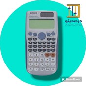 تصویر ماشین حساب مهندسی fx991ES plus درجه یک کیفیت نقره ای 