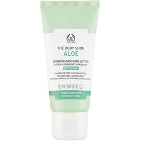 تصویر لوسیون بادی شاپ Aloe The Body Shop Aloe Soothing Moisture Lotion