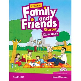 تصویر کتاب فمیلی اند فرندز استارتر ویرایش دوم Family And Friends Starter Book second edition