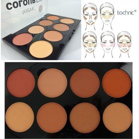 تصویر پالت برنزر 8 رنگ تکنیک Color Fix Bronzer 