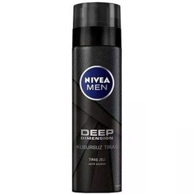 تصویر ژل اصلاح آقایان نیوآ مدل Deep حجم 200 میل Nivea Men Deep Clean Shave 200ml