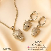 تصویر نیمست ظریف طرح طلا پنتر 