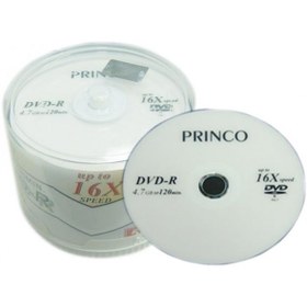 تصویر دی وی دی پرینتیبل پرینکو بسته 50 عددی printable princo DVD-R -50 Pack