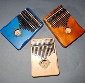 تصویر کالیمبا - قهوه ای روشن kalimba accord music