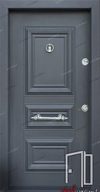 تصویر درب ضد سرقت فلزی کد 6047 