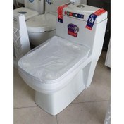 تصویر توالت فرنگی اونیکس با لعاب براق خروجی ۱۰ 