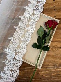 تصویر تور سر عروس کد ۱۰۱۰ 