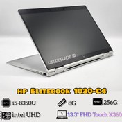 تصویر لپ تاپ استوک HP چرخش 360 درجه لمسی HP Elitebook 1030 G4 HP Elitebook 1030 G4 Touch