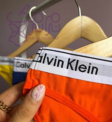 تصویر شورت زنانه کلوین کلاین اورجینال - XL / نارنجی 1254