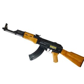 تصویر تفنگ کلاشنیکف اسباب بازی گلدن گان مدل AK-47 