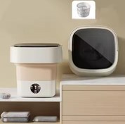 تصویر مینی واش پرتابل سیلیکونی تاشو با سبد خشک کن 