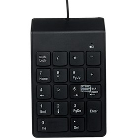 تصویر کیبورد اعداد با سیم مدل Mini 