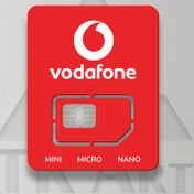 تصویر سیم کارت Vodafone انگلستان 