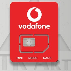 تصویر سیم کارت Vodafone انگلستان 