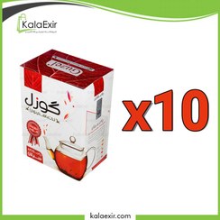 تصویر چای گوزل ساده | 500گرمی پک 10 عددی 
