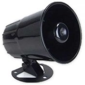 تصویر آژیر تک صدا پلیسی قاب بلند 