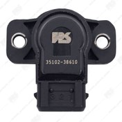 تصویر سنسور دریچه گاز دو شاخ مگنتی پراید، پژو و روآ الکترونیک پردازش سبلان (EPS) 