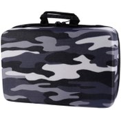 تصویر کیف ps5 طرح ارتشی 