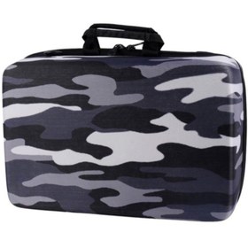 تصویر کیف ps5 طرح ارتشی 