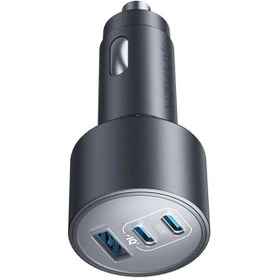 تصویر شارژر فندکی انکر مدل B2737 به همراه کابل USB-C 