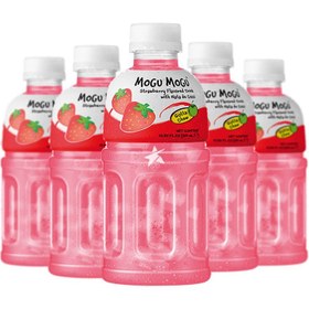 تصویر موگو موگو - نوشیدنی نارگیل دار تایلند توت فرنگی 6 عددی mogu mogu Strawberry