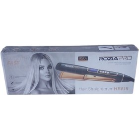 تصویر اتو موی کراتینه روزیا پرو اصلی مدل ROZIA PRO HR815 Original ROZIA PRO keratin hair straightener model ROZIA PRO HR815