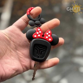 تصویر سر كليدي خودرو طرح مينی موس Minnie Mouse 