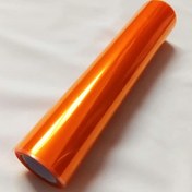 تصویر برچسب سلفون چراغ و بدنه خودرو رنگ زرد 