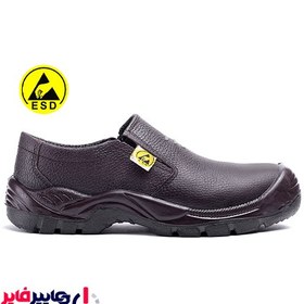 تصویر کفش ساق کوتاه ایمنی اپنکا کشی ESD ESD safety boots