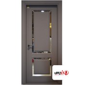 تصویر درب اتاق روکش mdf پی وی سی کد 9 