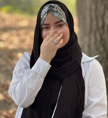 تصویر هدشال گرهی پولکی - سورمه ایی 