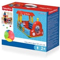 تصویر قلعه بادی کودک طرح قطار کد bestway 93503