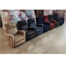 تصویر مبل ریلکسی برقی مدل power recliner لیزی بوی Lazaboy power recliner sofa